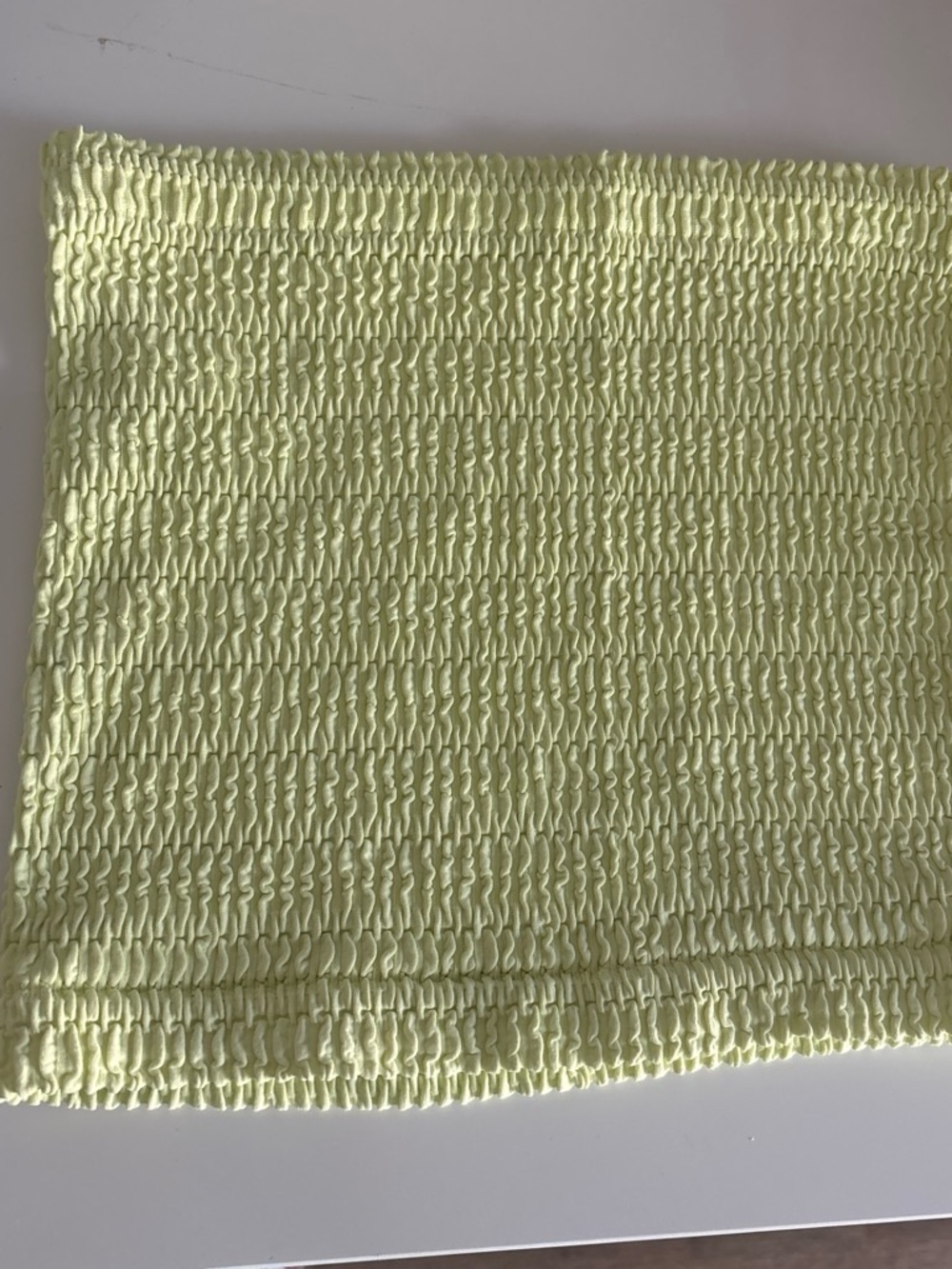 No Boundaries Bright Yellow  Tube Top